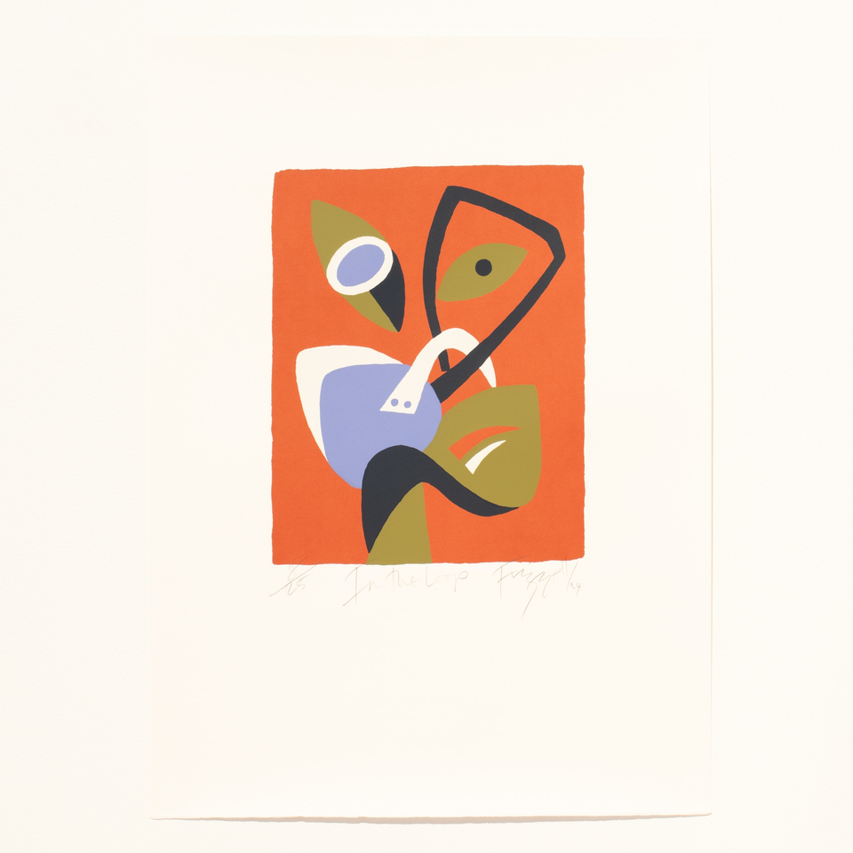 Dick Frizzell, In the Loop, 2024