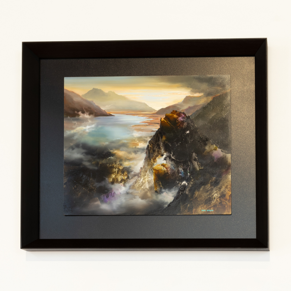 Simon Edwards, Snow Fields look out, 2025