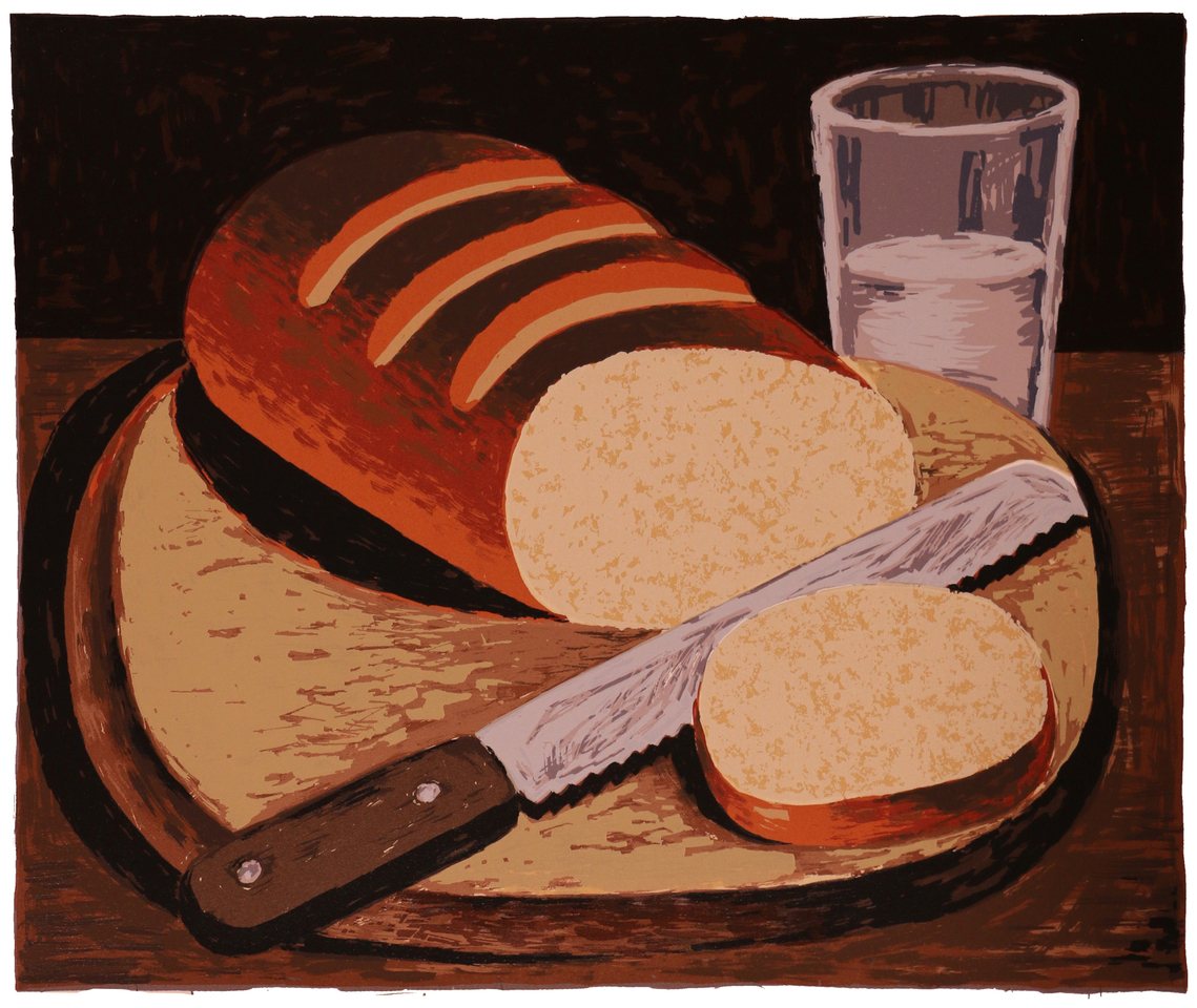 Dick Frizzell, Meat on the Table, Money in the Bank, 2008