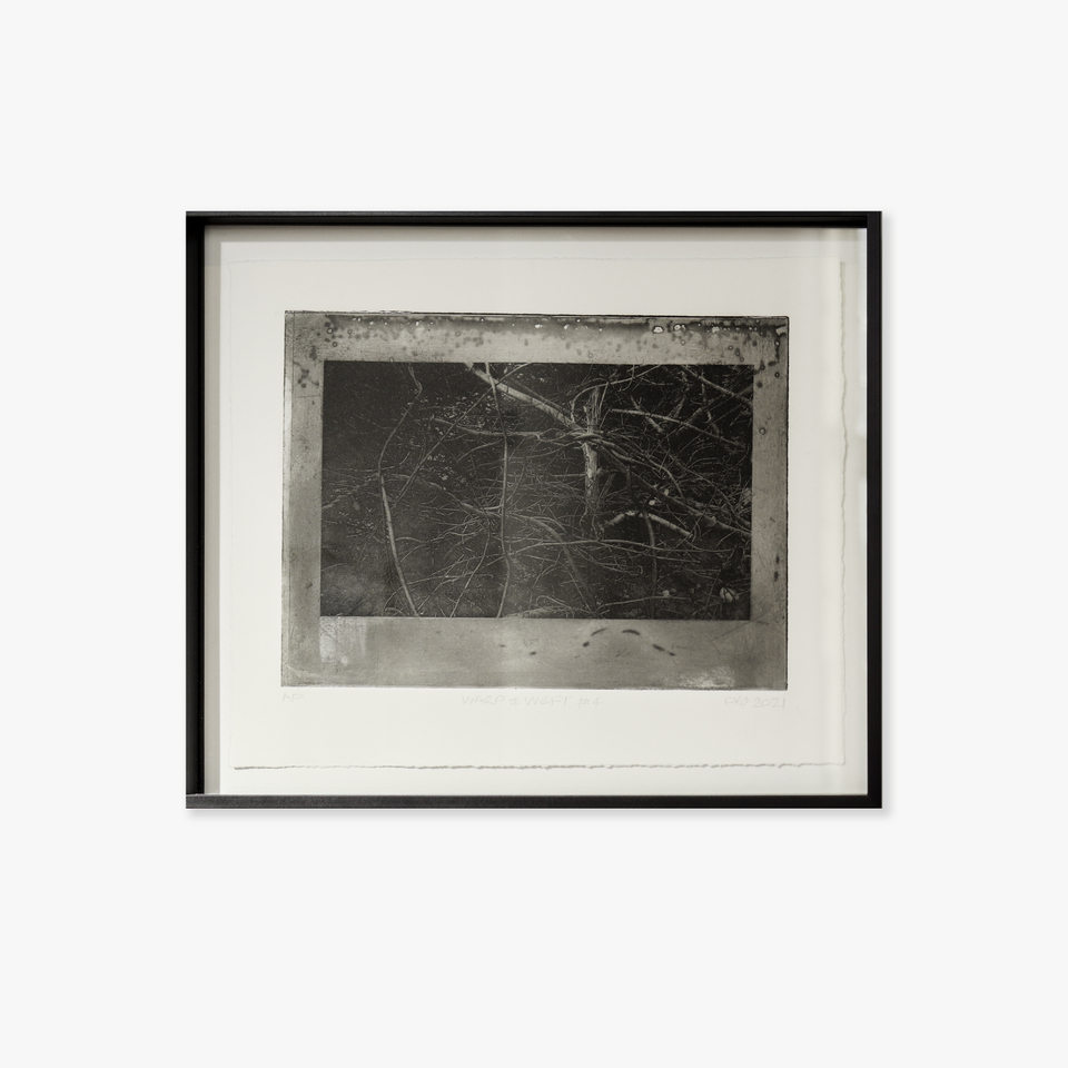 Ann Robinson, Black Wedge Between Earth & Sky, Lightwell Series, 2021