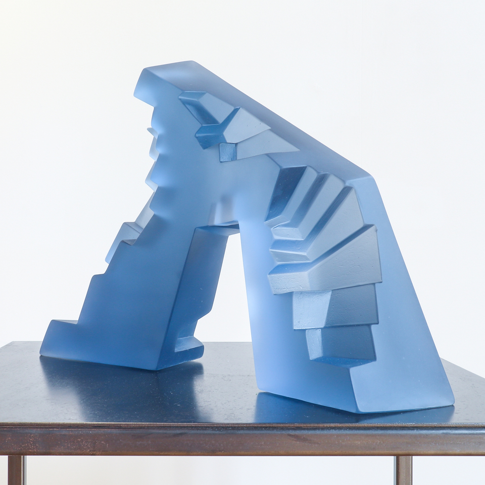 Emma Camden, Archway (Pale Steel Blue), 2020