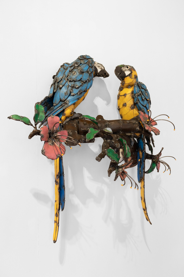 Hannah Kidd, Tropical Downpour (Blue), 2025