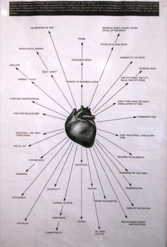 Andrew Castrucci, Heart Diagram, 2003