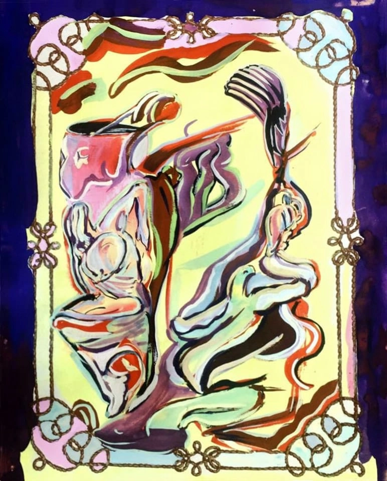 Lola Schnabel, Voodoo Carving, 2014