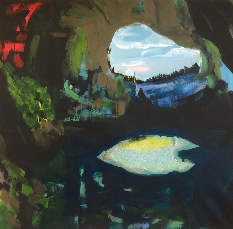 Melora Griffis, beyond all walking /cave, 2017