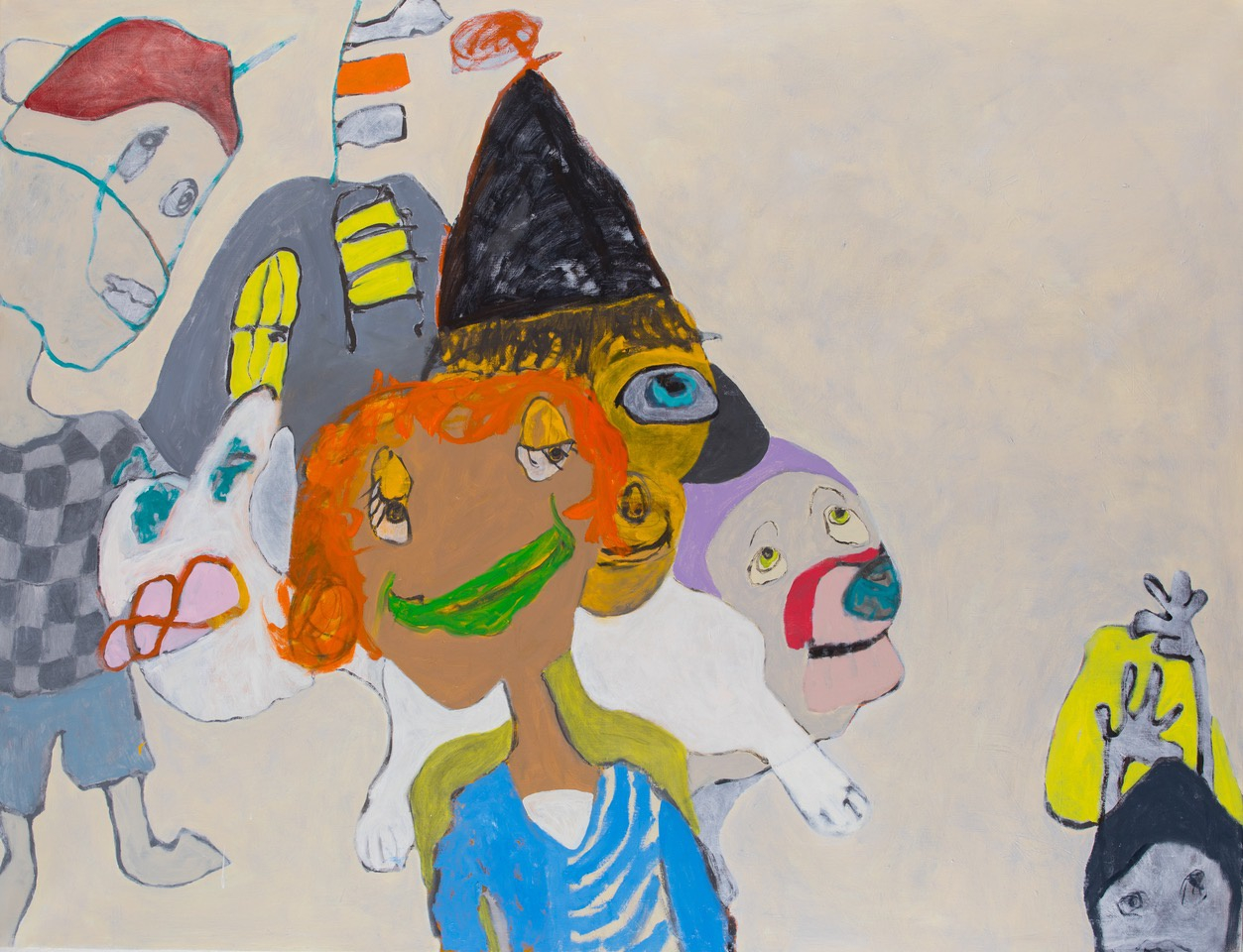 Dusty Boynton Fulfilled 2020 oil on canvas 68 x 78 in.