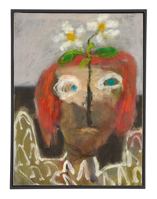 Dusty Boynton Bird Girl 2015 oil on linen 44 x 36 in.