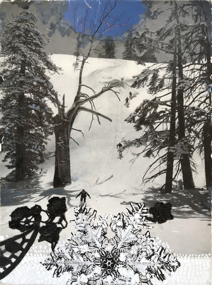 Sally Gil, The Skier, 2016