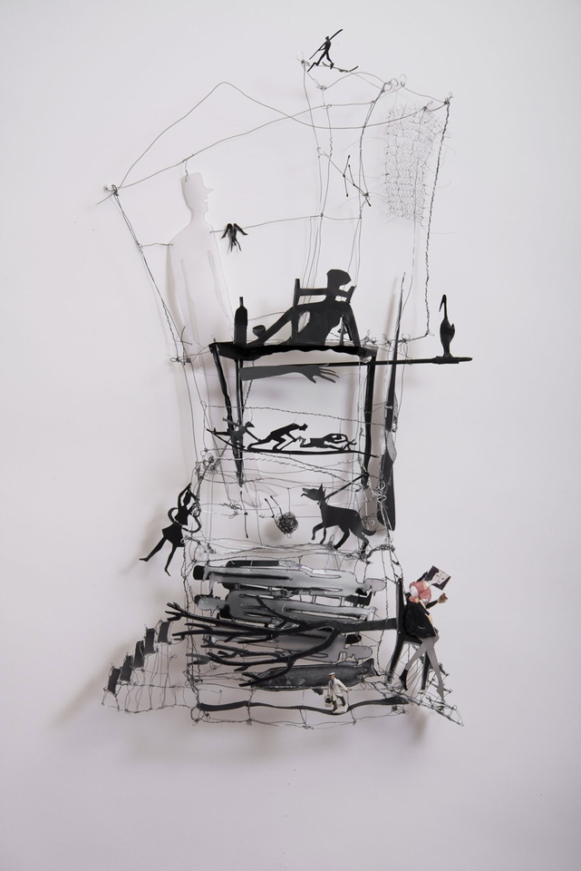 Corinne Veret-Collin La table au fusil, 2015