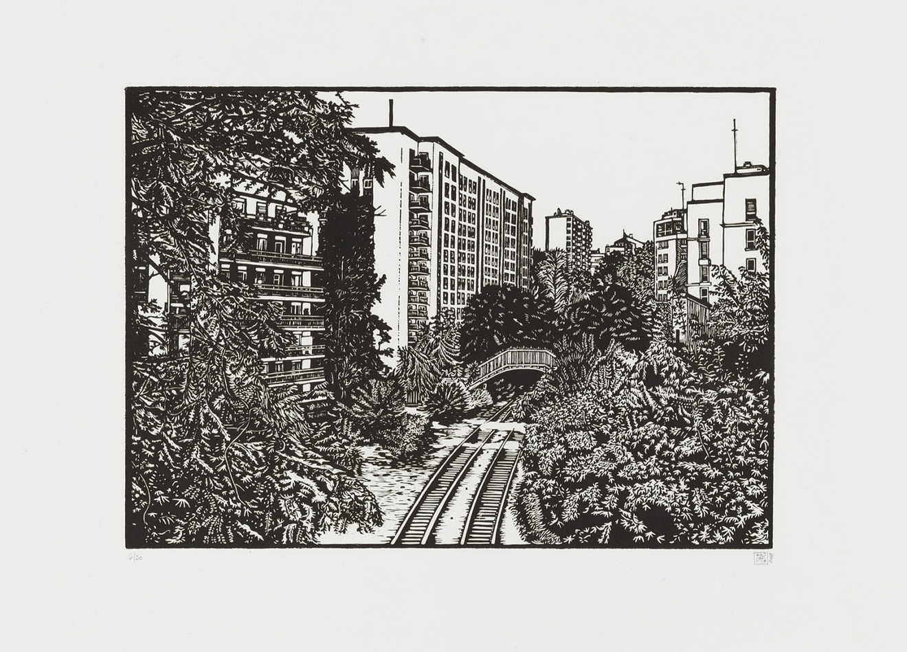 Ariane Fruit, La Petite ceinture #5, 2008