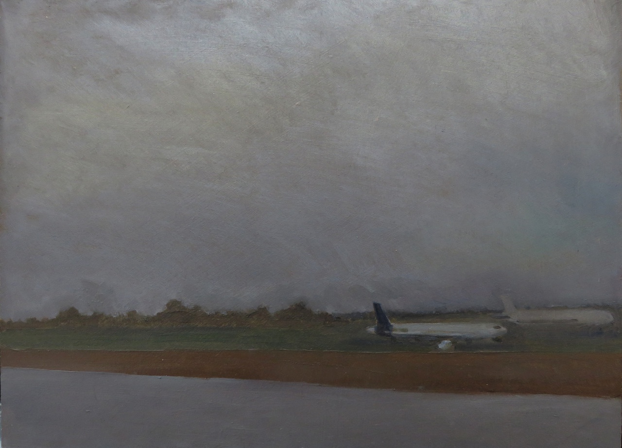 Charles-Élie Delprat, Madrid, Barajas. Temps gris, 2018