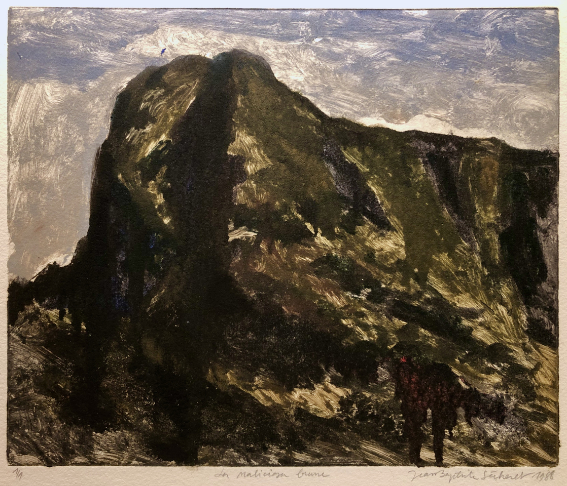 Jean-Baptiste Sécheret, La Maliciosa brune, 1988