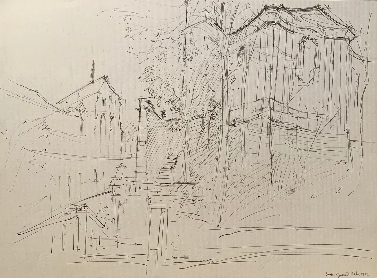 Simon Vignaud, Praha, 1982