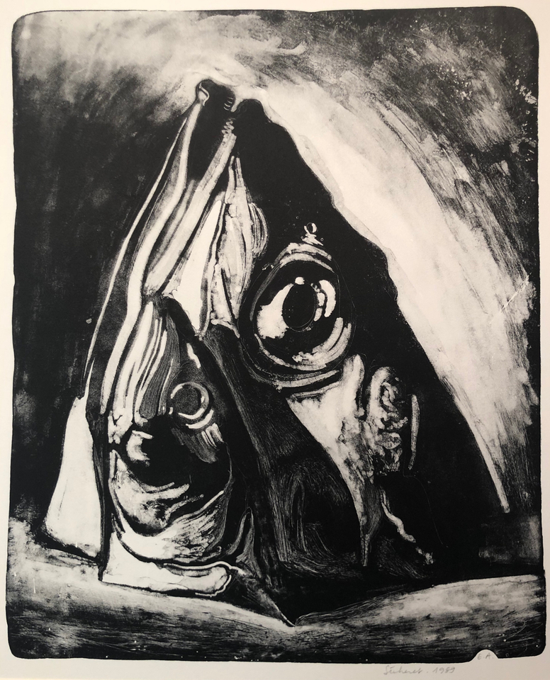 Jean-Baptiste Sécheret, Rascasse et maquereau, 1989