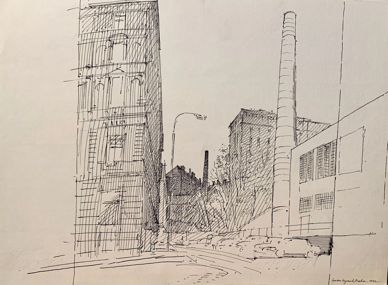 Simon Vignaud, Praha, 1982