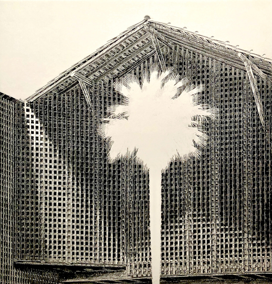 Jacques Muron, La Maison oblique, 1998