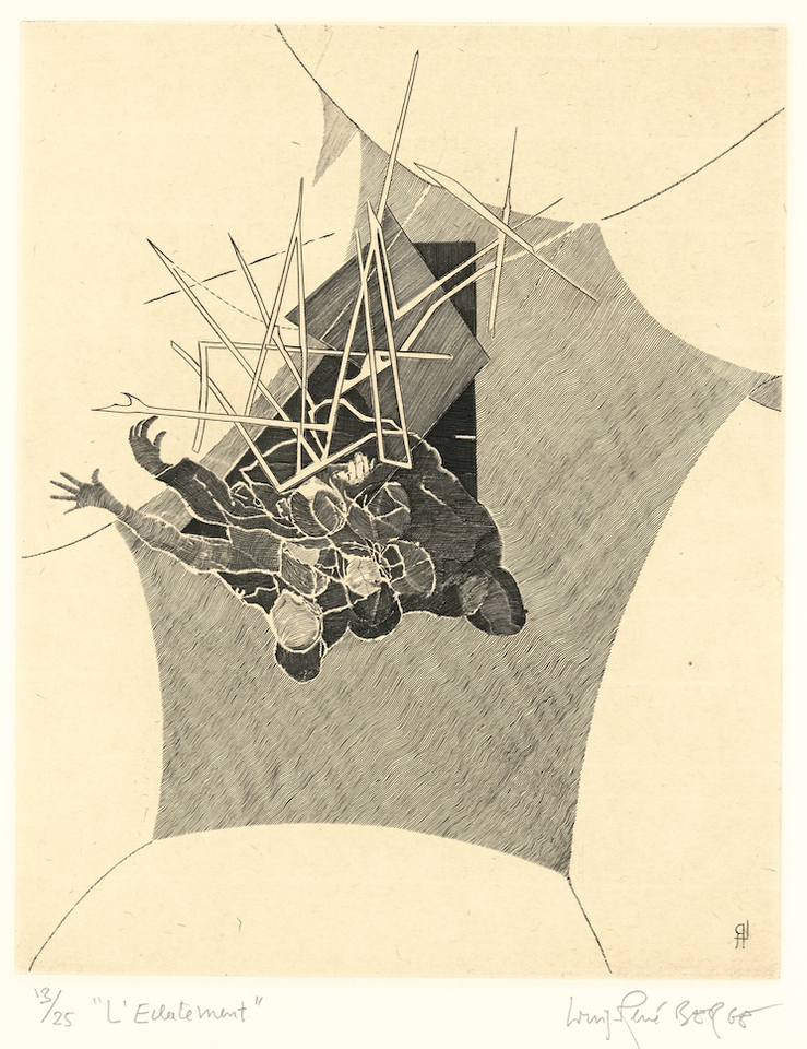 Louis-René Berge, L'Eclatement, 1994