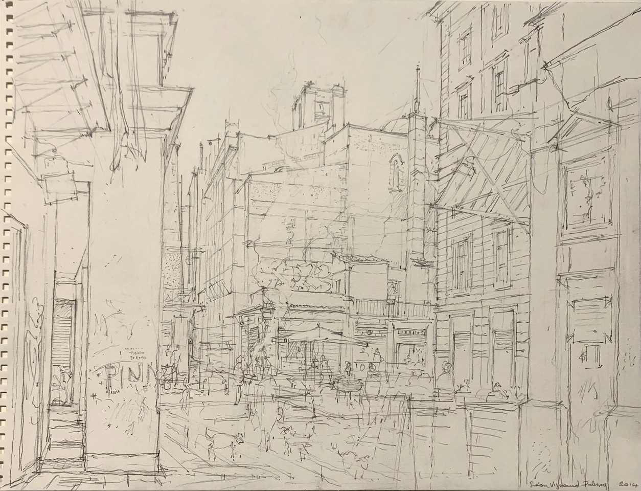 Simon Vignaud, Palermo, 2014