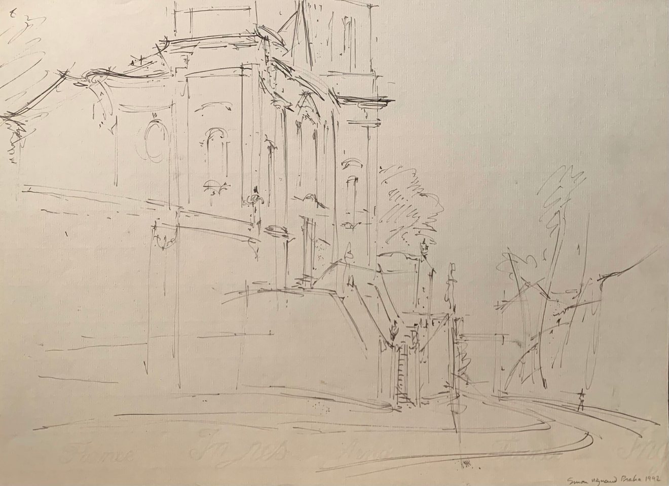 Simon Vignaud, Praha , 1982