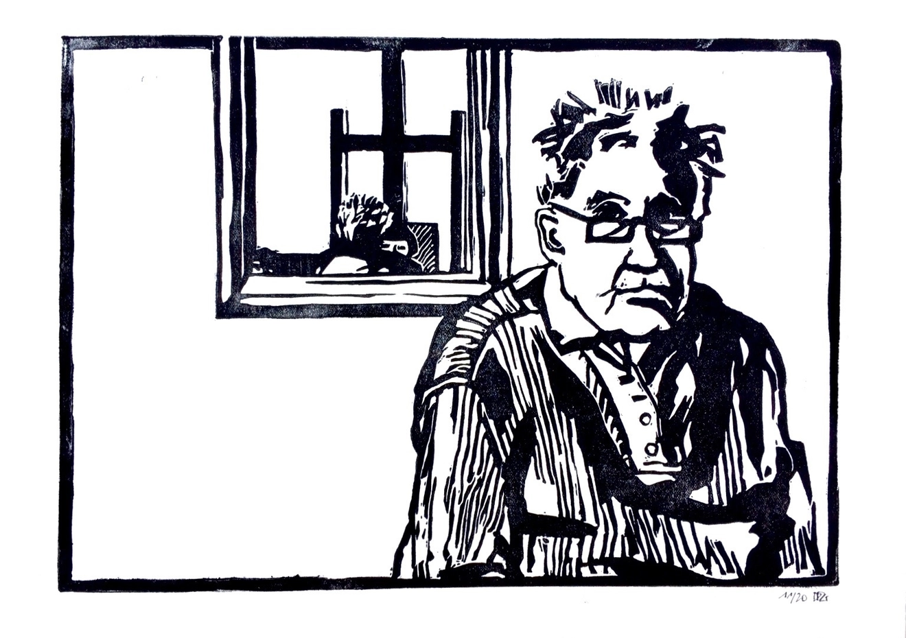 Delphine D. Garcia, 3.III.20, 2020