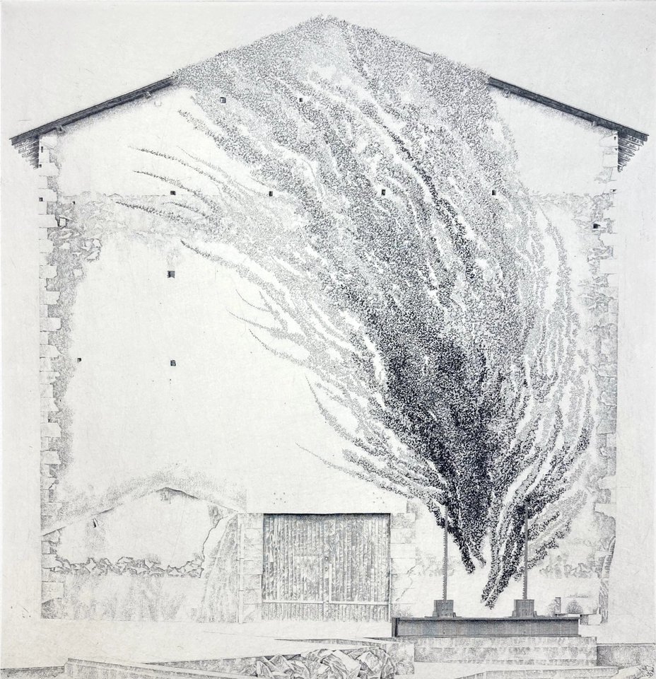 Jacques Muron, Capillaires, 2018