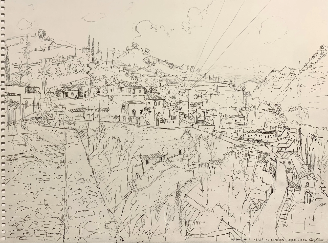 Simon Vignaud, GRANADA - VEREA DE ENMEDIO, 2016