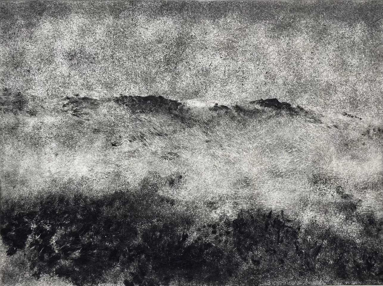 Martin Basdevant, Sans Titre, Montagne I, 2024