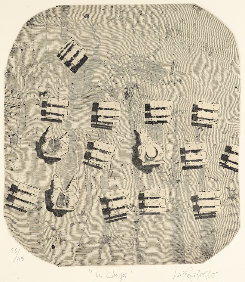 Louis-René Berge, Les Chaises, 1977