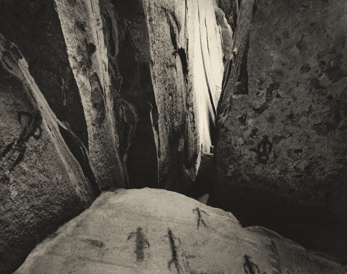 Jon Goodman, Pictographs, Whitcomb Wash, Grand Canyon, 1992