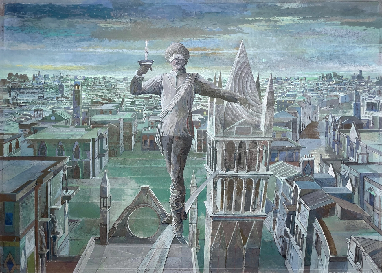 Érik Desmazières, Le Funambule, 2026