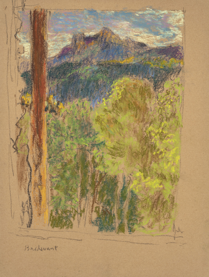 Martin Basdevant, Combe Arnaude, vue d'en bas, 2020