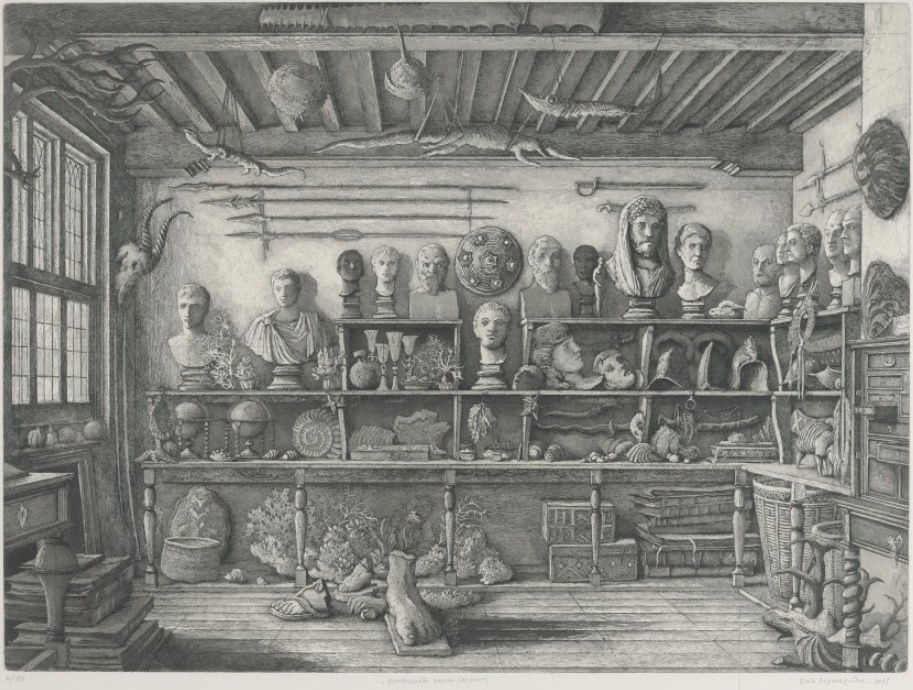 Érik Desmazières, Rembrandts Kunst Cæmer, 2007