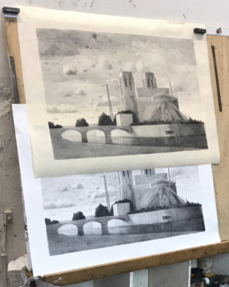 Charles-Élie Delprat, Notre-Dame, le chantier, 2021