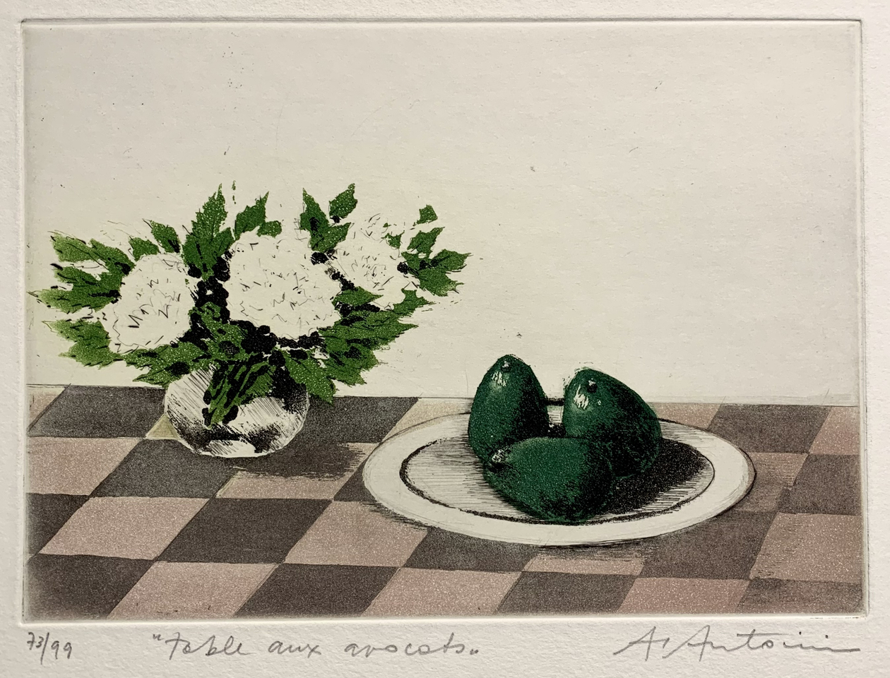 Annapia Antonini, Table aux avocats, 1990
