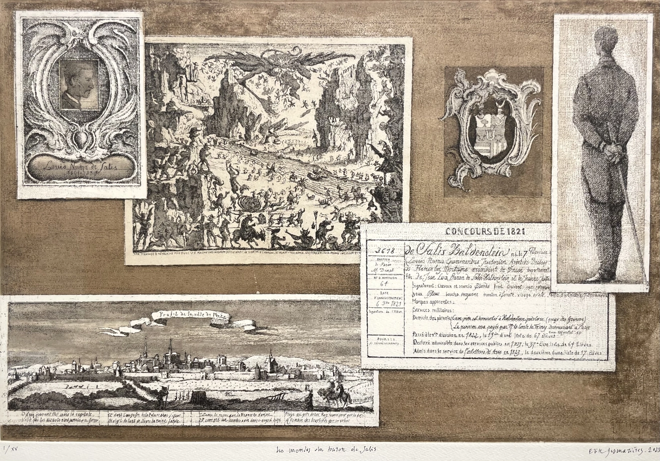 Érik Desmazières, Les Mondes du Baron de Salis, 2025