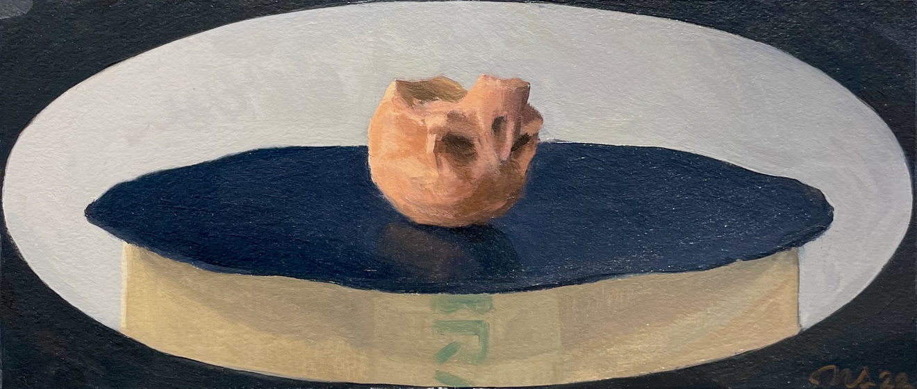 Nicolas Sage, Crâne renversé, 2022