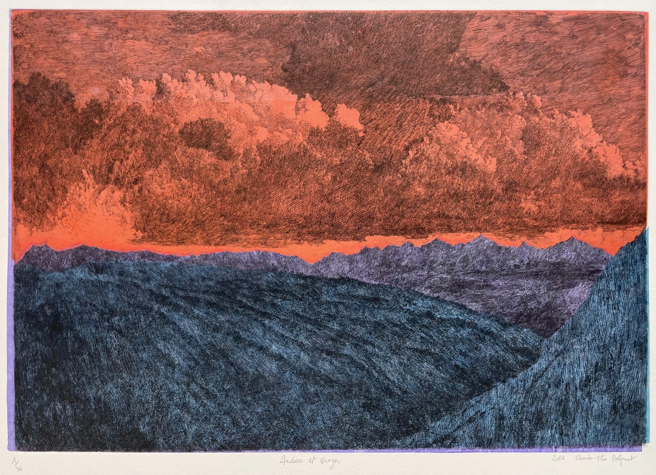 Charles-Élie Delprat, Andorre et nuages, 2026