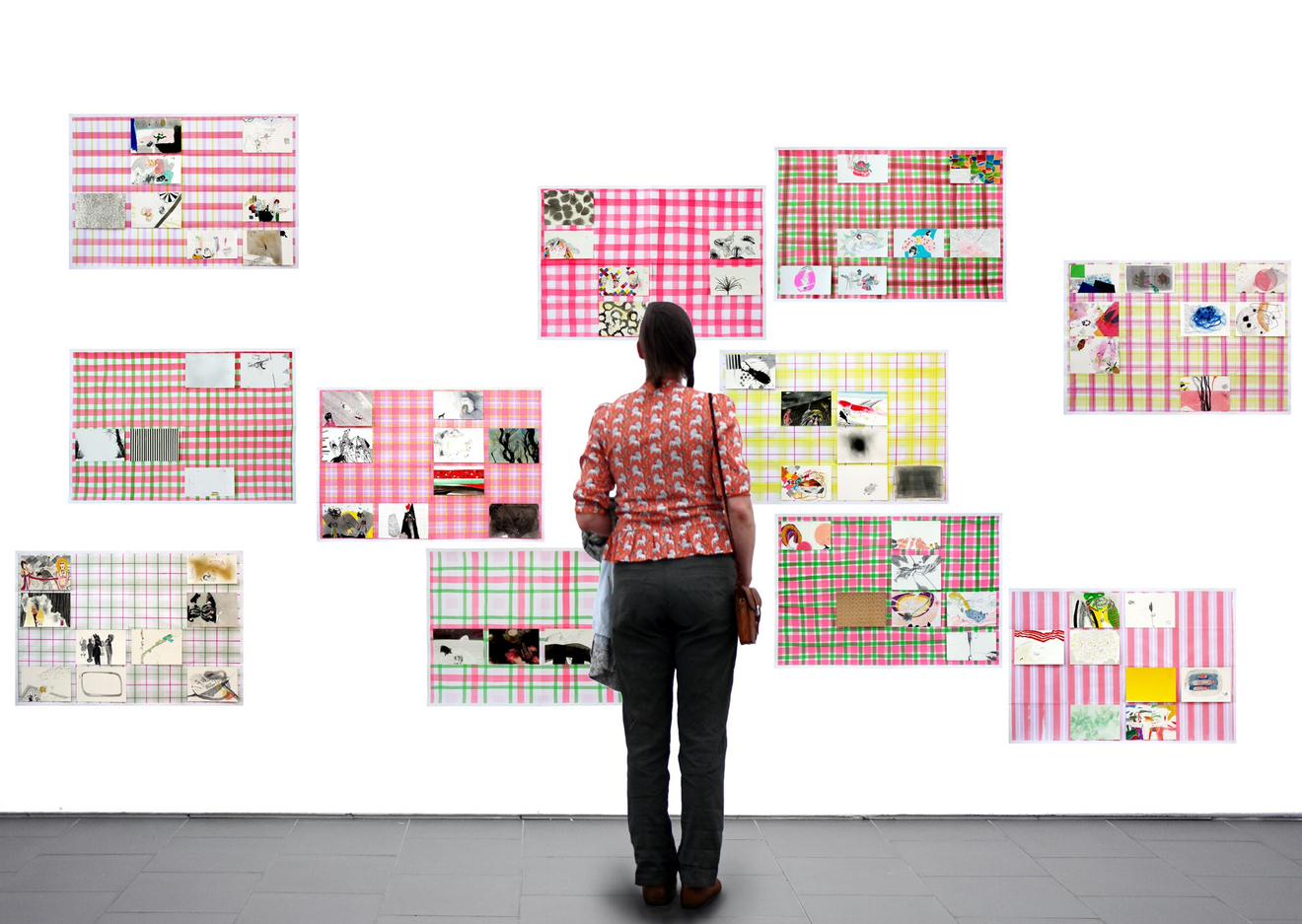 Esther Ernst  Reflexe, 2018  Zeichnungen