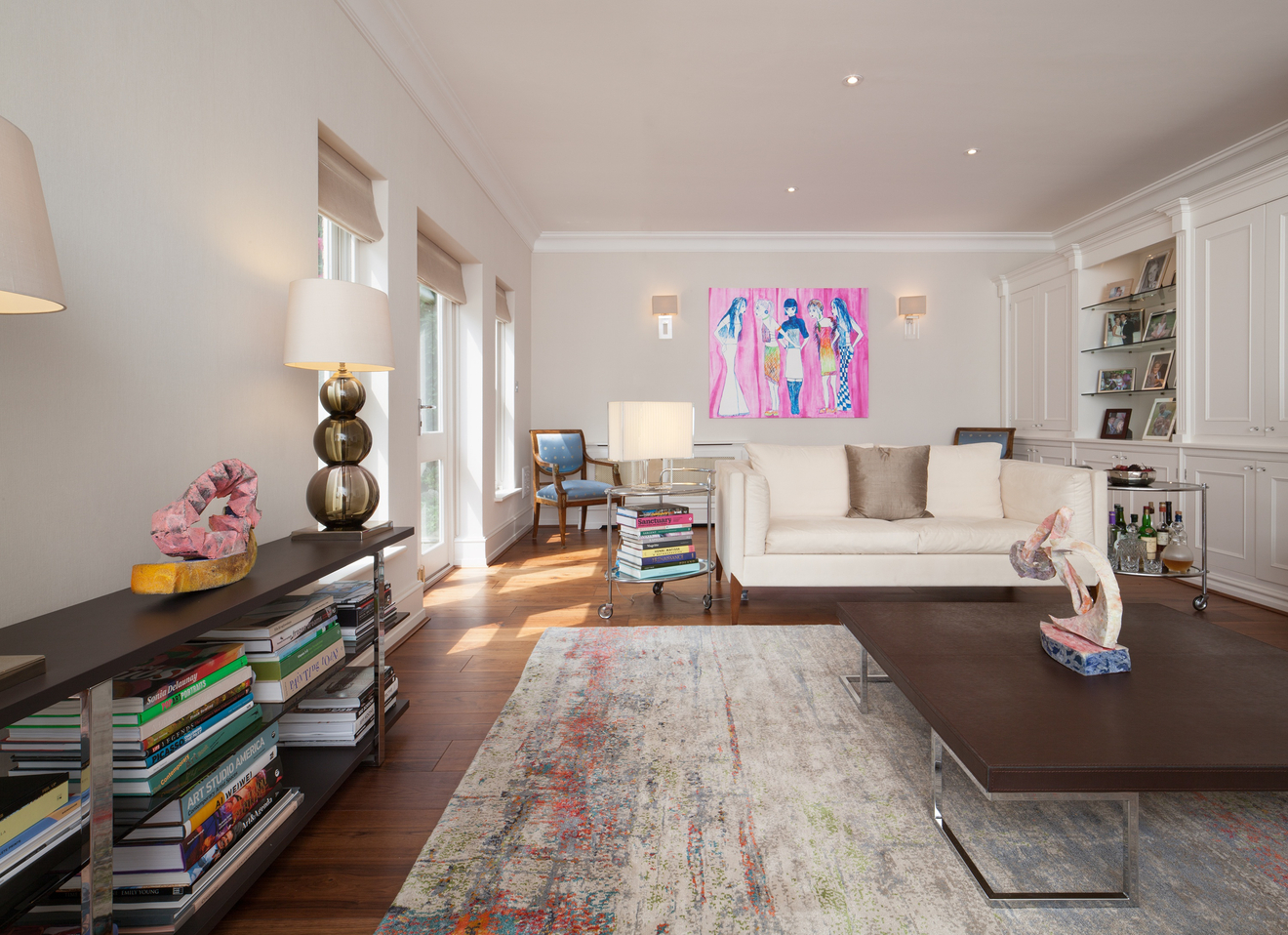 Ann Hirsch (painiting) and Gabriel Hartley (sculptures)