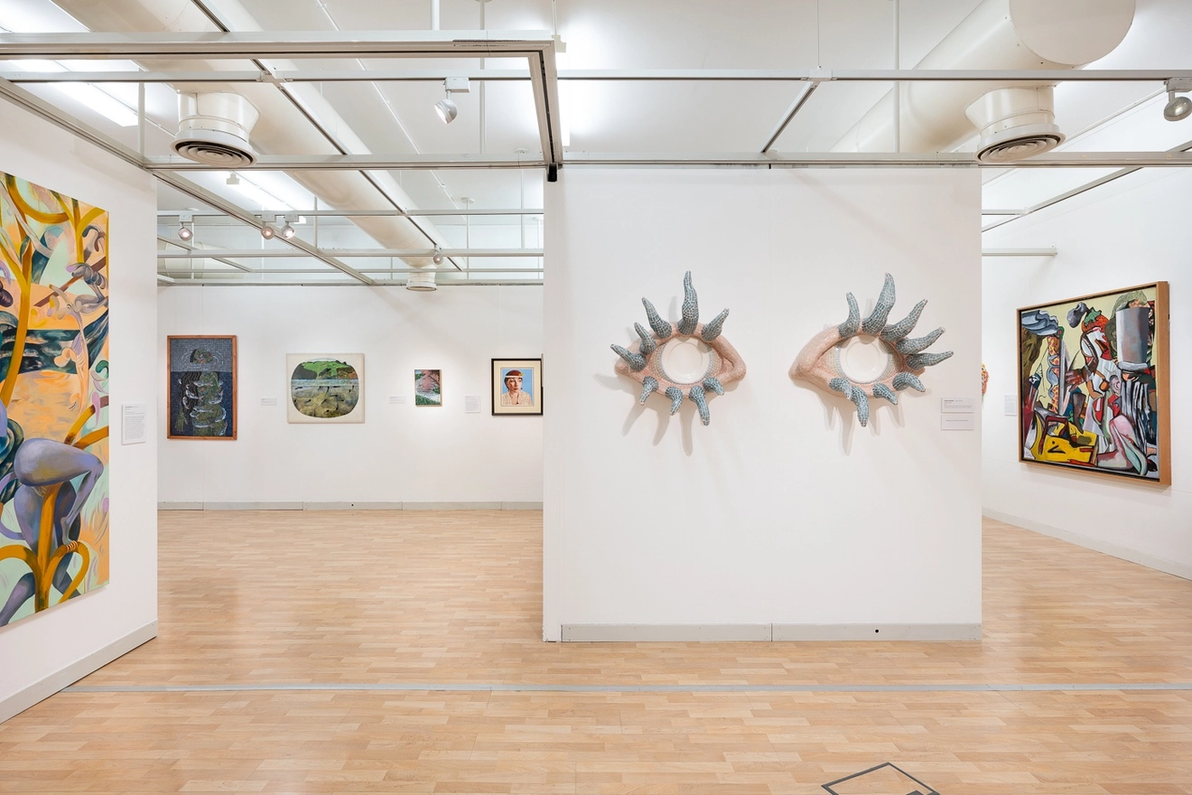 Left to right: Jessie Makinson, Alexi Marshall, Laetitia Yhap, Linda Ingham, Zsófia Keresztes and Paula Rego.