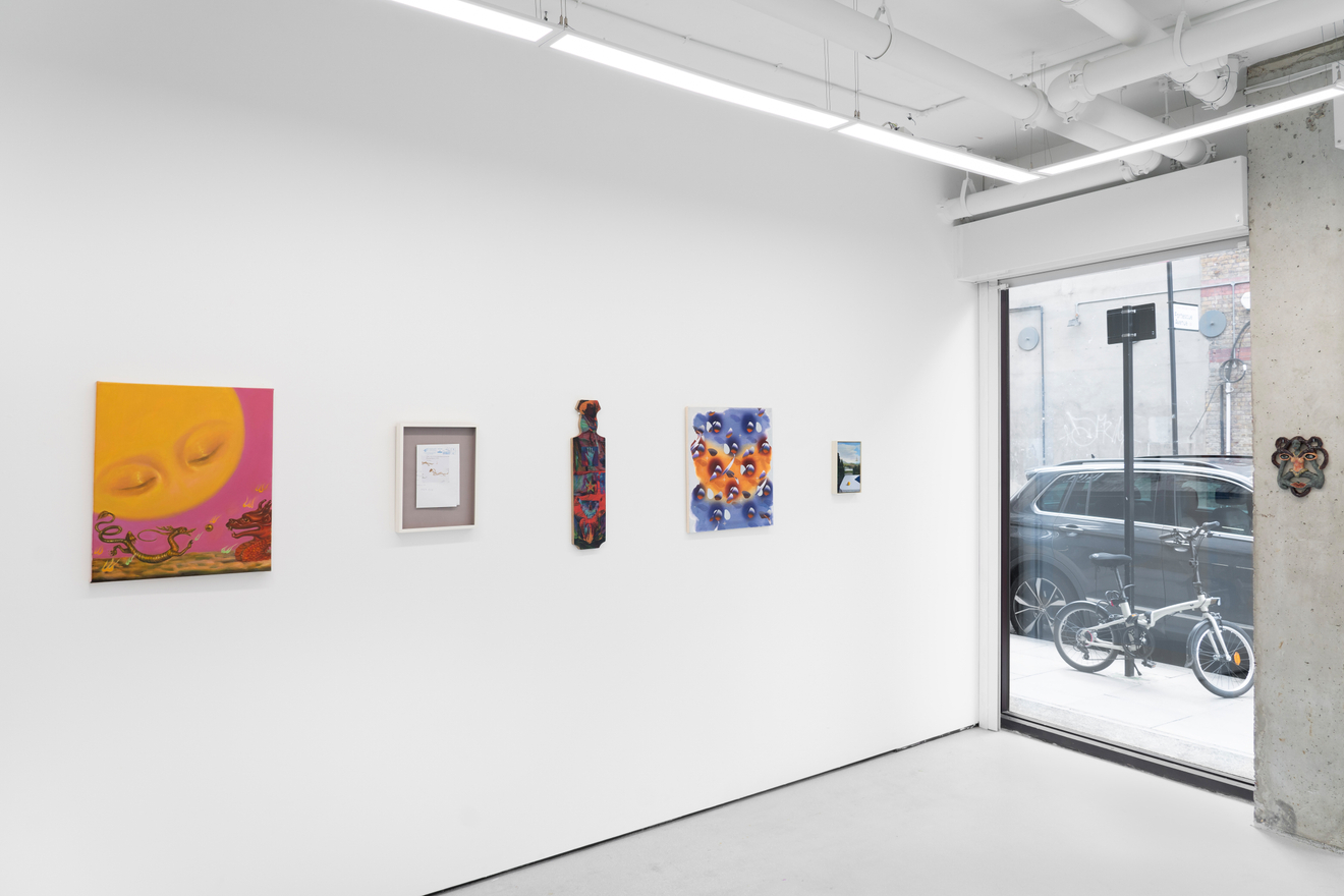 Lian Zhang, Rose Wylie, Gray Wielebinski, Viven Zhang and Gareth Cadwallader