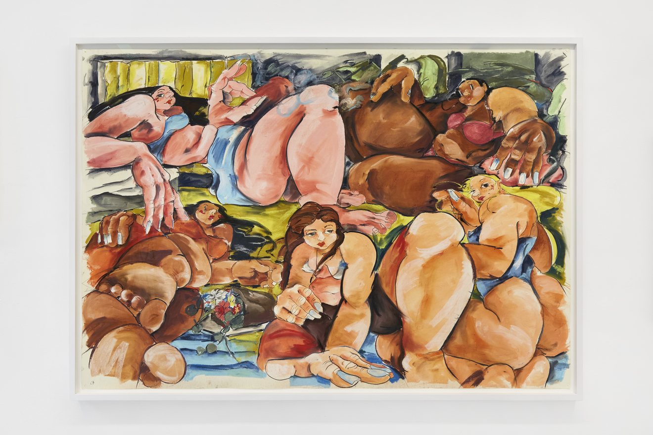 Lisa Brice, Untitled, 2017