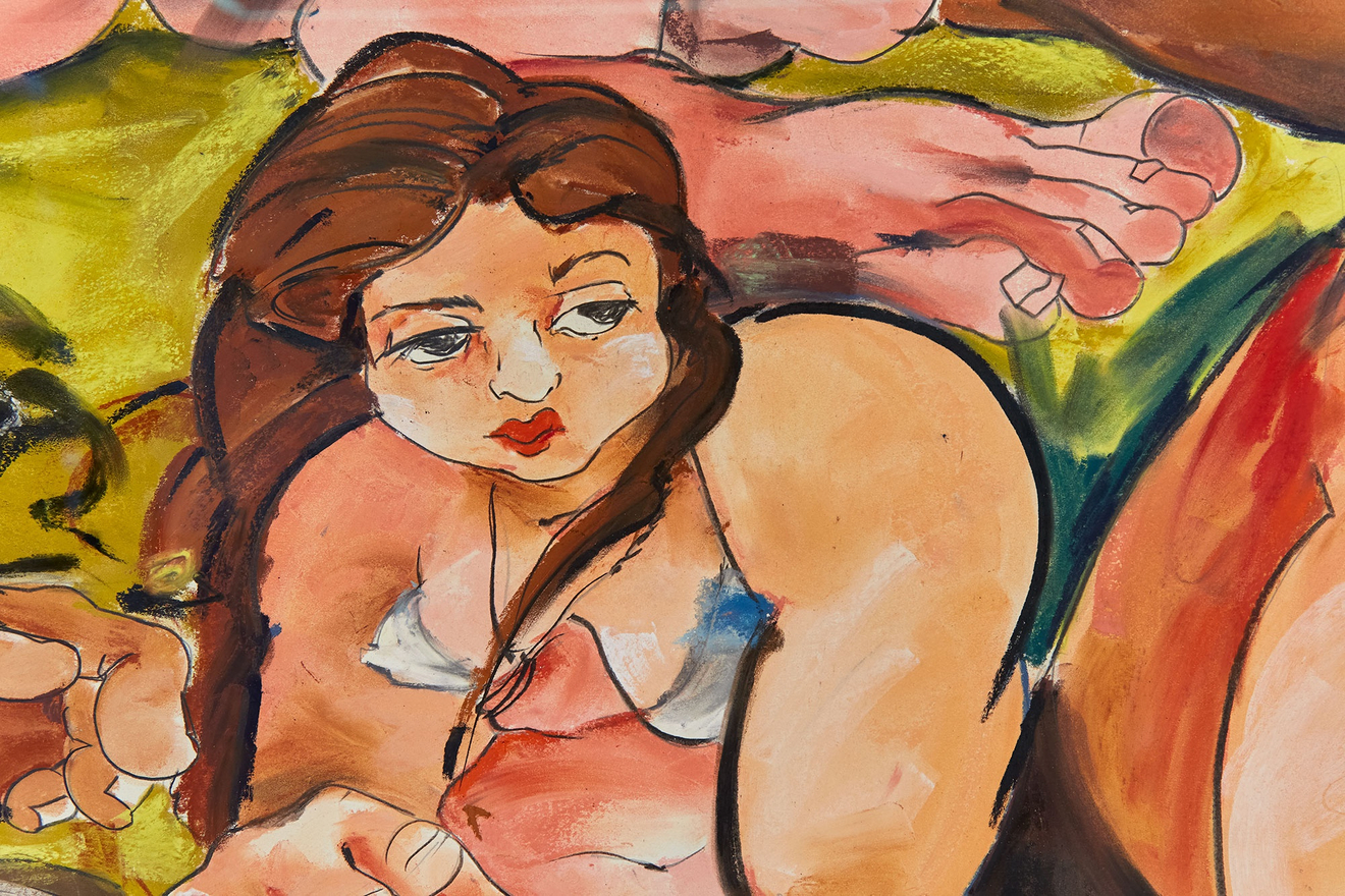 Lisa Brice, Untitled, 2017