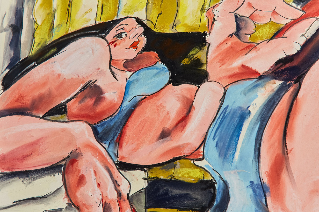 Lisa Brice, Untitled, 2017