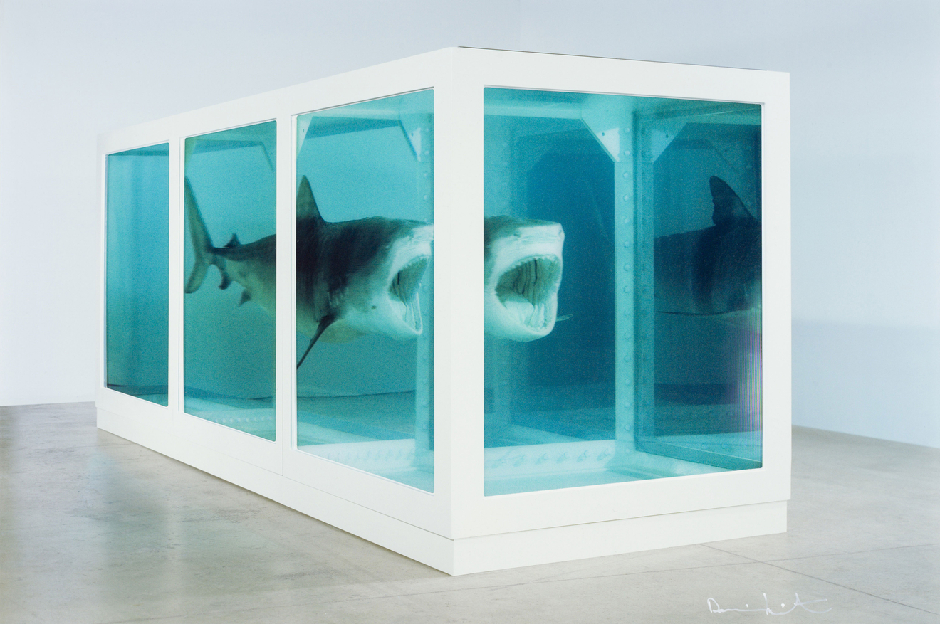 Damien Hirst, The Physical Impossibility of Death in the Mind of Someone Living (lenticular), 2013