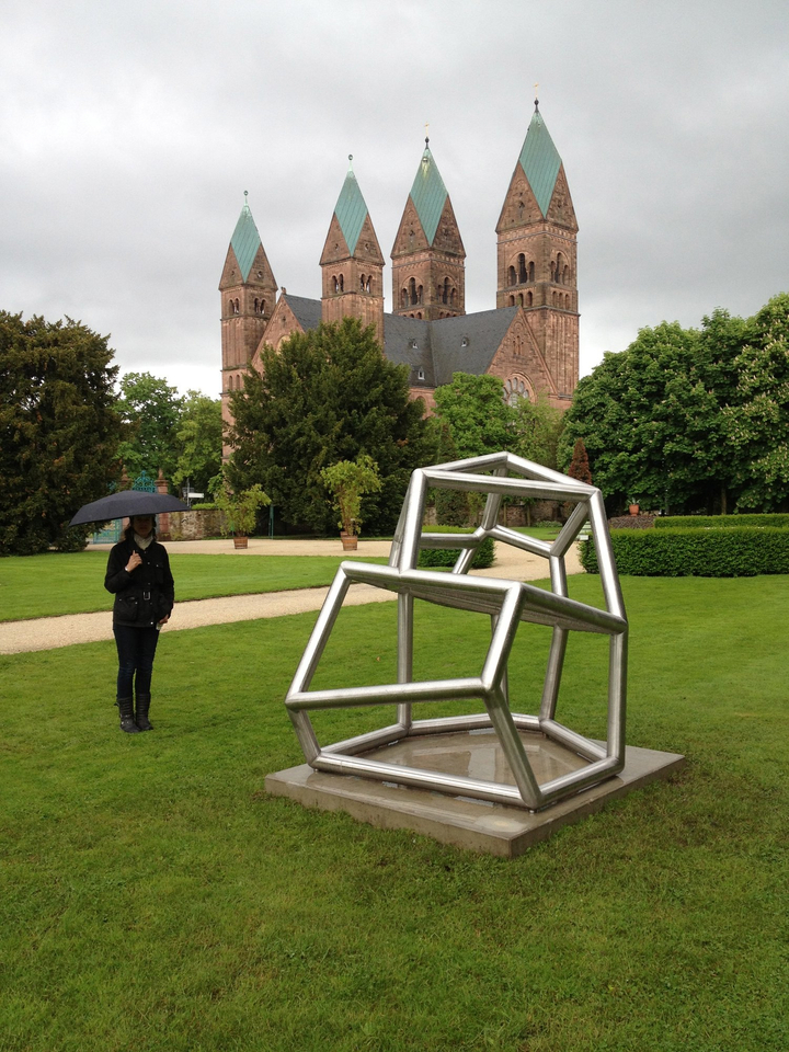 Siamese Metal 6 2012 Richard Deacon Stainless Steel 185 x 185 x 145 cm
