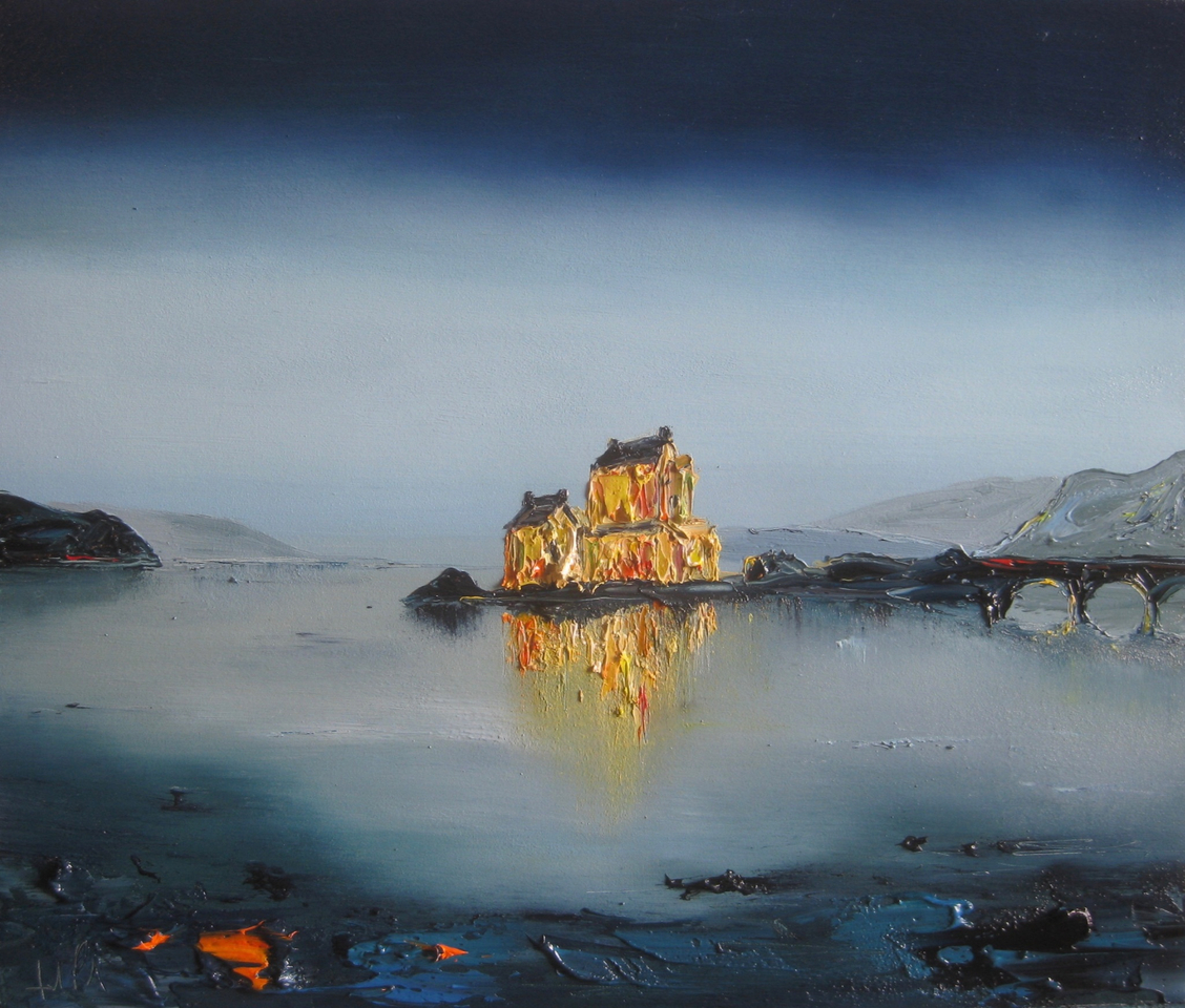 Linda Park, One February Evening, Eilean Donan Castle