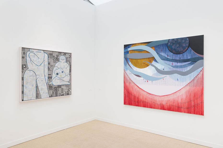 Installation view: Alexander Gray Associates, Frieze Los Angeles, 2026