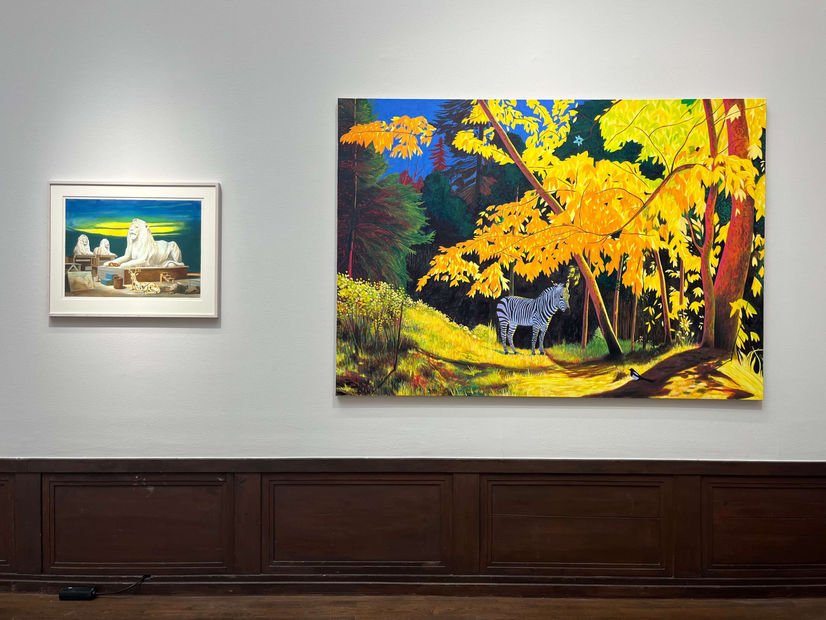 Installation view, Martin Jacobson at Market Art Fair, Liljevalchs konsthall, Stockholm Sweden, 2023