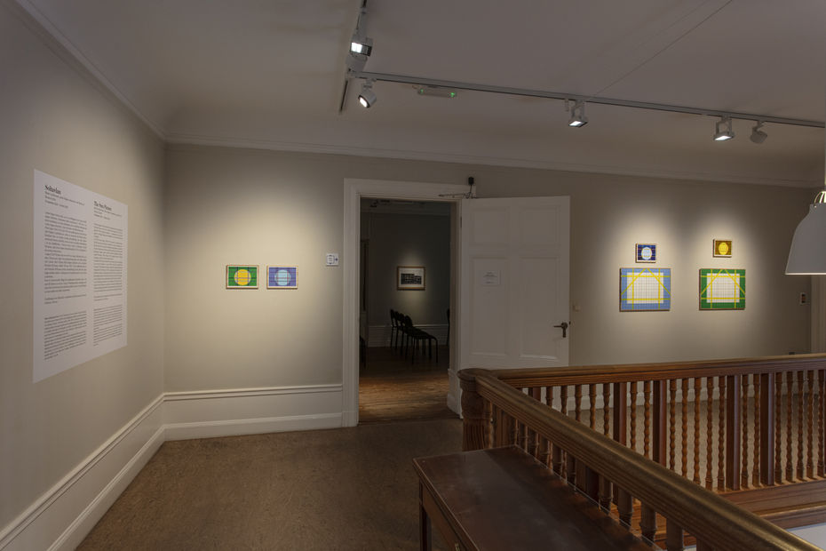 Installation view, "The Sun Picture – Matts Leiderstam, Prince Eugen’s Altar Painting and Move of Kiruna Church", Prins Eugens Waldemarsudde, Stockholm, Sweden 2025.